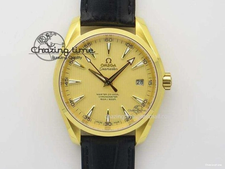 0120 De Ville Chronograph RG OMF 1:1 Best Edition Black Dial On Black Leather Strap A Sophisticated 8106